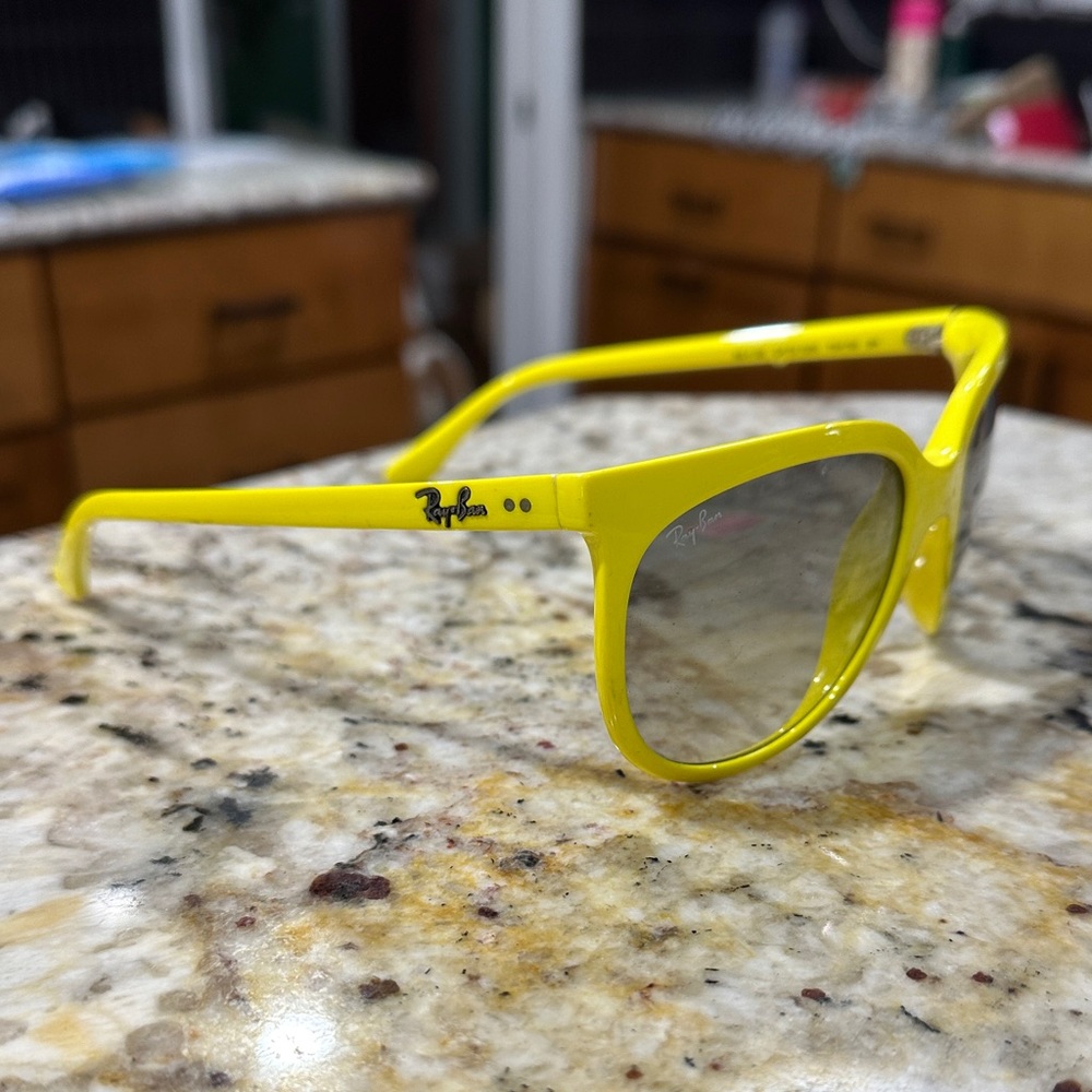 Ray-Ban Bright Yellow Sunglasses